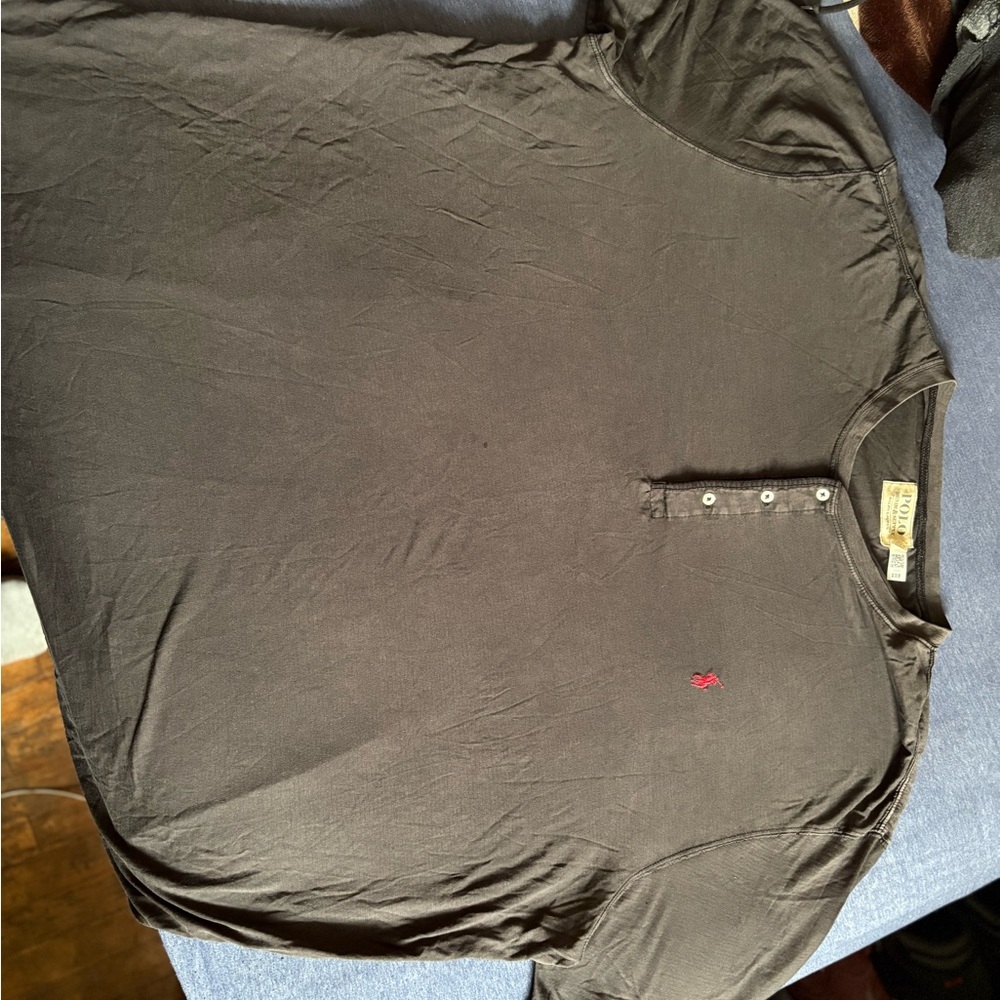 Polo by Ralph Lauren Charcoal Button Down Shirt